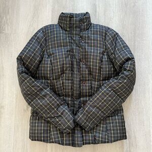 Tommy Hilfiger Plaid Down Puffer Jacket | Women’s Small